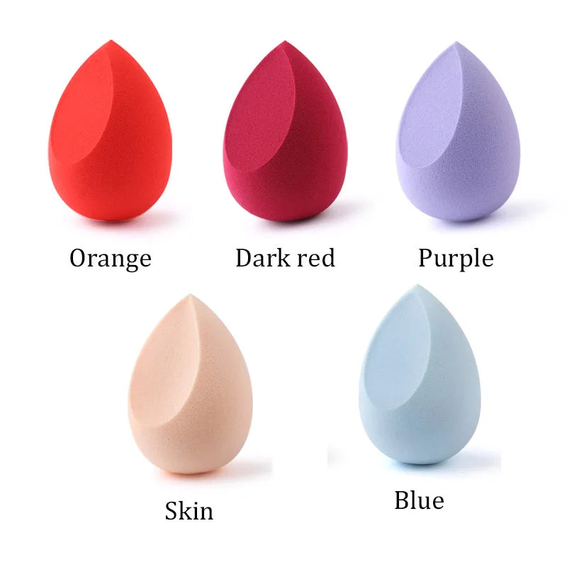 Makeup Sponge Concealer Smooth Cosmetic Powder Puff Cut Shape Foundation Water Drop Bevel Make Up Blender Tool