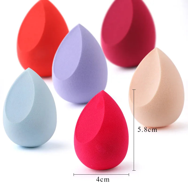 Make-up-Schwamm Concealer Glatte kosmetische Puderquaste Schnittform Foundation Wassertropfen Abschrägung Make-up Blender Tool