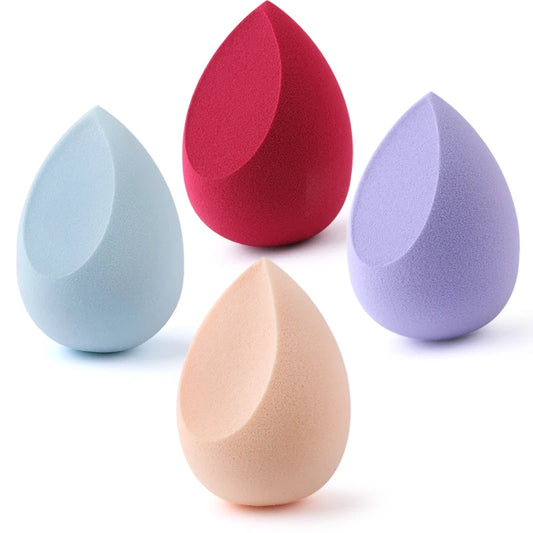 Make-up-Schwamm Concealer Glatte kosmetische Puderquaste Schnittform Foundation Wassertropfen Abschrägung Make-up Blender Tool