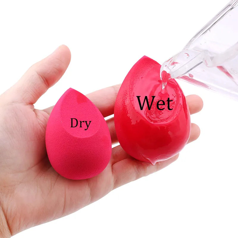 Makeup Sponge Concealer Smooth Cosmetic Powder Puff Cut Shape Foundation Water Drop Bevel Make Up Blender Tool