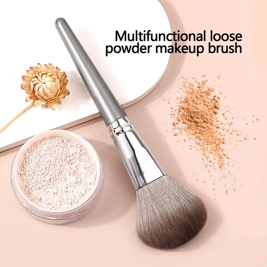 Top Grade Makeup Brush Face Cheek Contour Blusher Nose Foundation Loose Power Cosmetic Make Up Brushes Tool