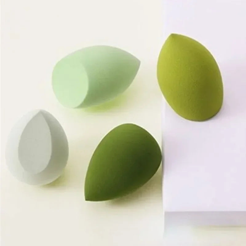 4pcs Makeup Sponge Cosmetic Puff Dry and Wet Combined Cosmetic Egg Women Foundation Powder Puff Bevel Cut Makeup Sponges